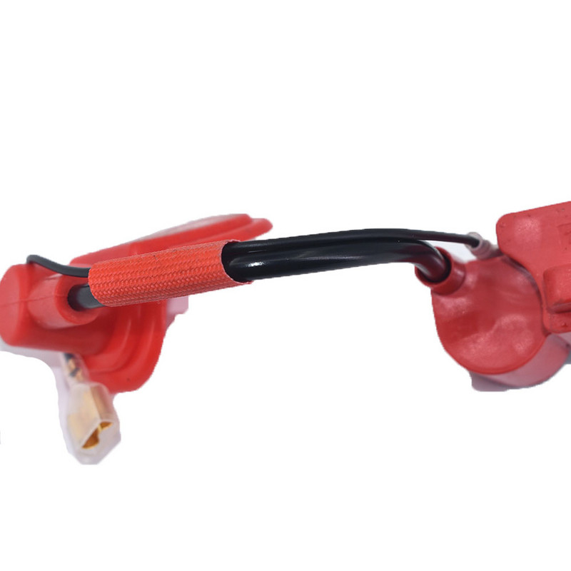 Bobină de aprindere roșie de performanță pentru 43cc 47cc 49cc Mini Quad Pocket Dirt Bike ATV Partea motorului în 2 timpi cu bujie L7T