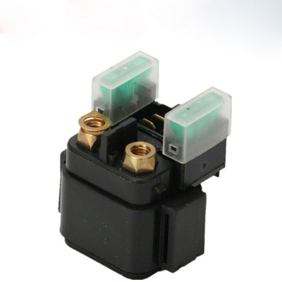 Motocikla startera solenoīda relejs, piemērots Yamaha YFM 350/400/450/660 Grizzly Kodiak Raptor motociklu piederumi, melns