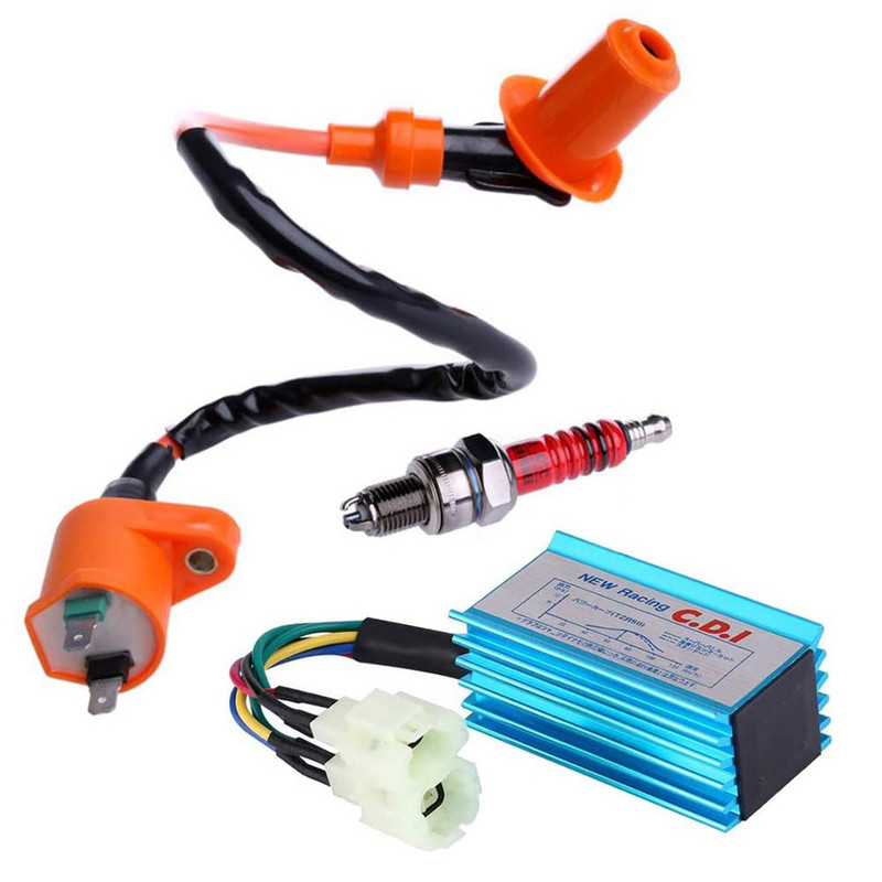 Racing Performance CDI süütepooli süüteküünal 5 kontaktiga 6 kontaktiga / komplekt Gy6 jaoks 150cc 125cc 50cc WEQ süütepool