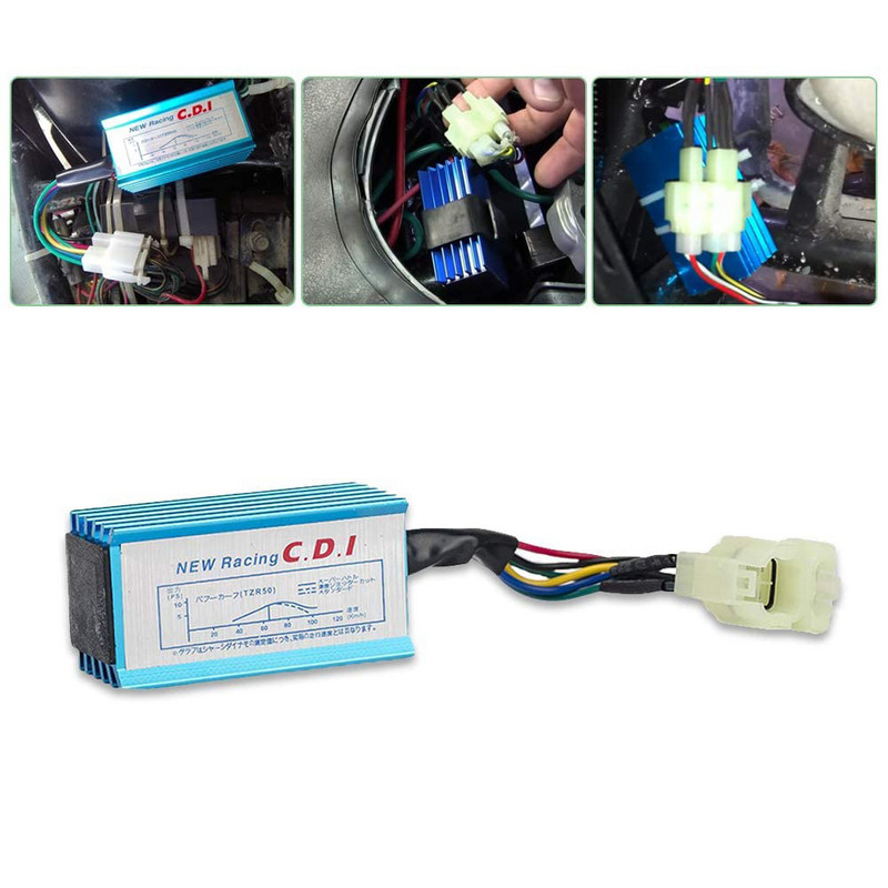 Racing Performance CDI süütepooli süüteküünal 5 kontaktiga 6 kontaktiga / komplekt Gy6 jaoks 150cc 125cc 50cc WEQ süütepool