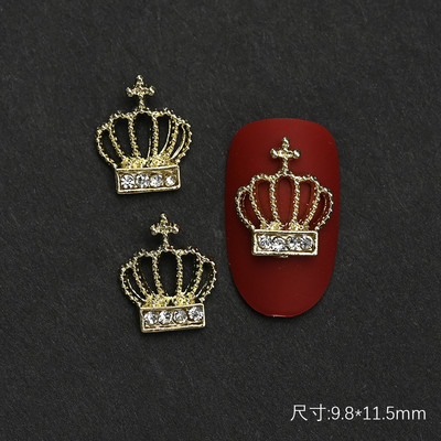 10PC Aliaj Fluture Zircon Nail Art Strass 3D Aur Argintiu Diamante strălucitoare Nail ART Geme Fluturi Cristal Accesoriu pentru manichiură