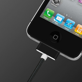 Για iphone 4 καλώδιο 30 ακίδων γρήγορος φορτιστής usb για apple iphone 4 s iPad 2 3 καμπίνα φόρτισης εξαρτήματα αφής καλώδιο θύρας 1m Προσαρμογέας 4se