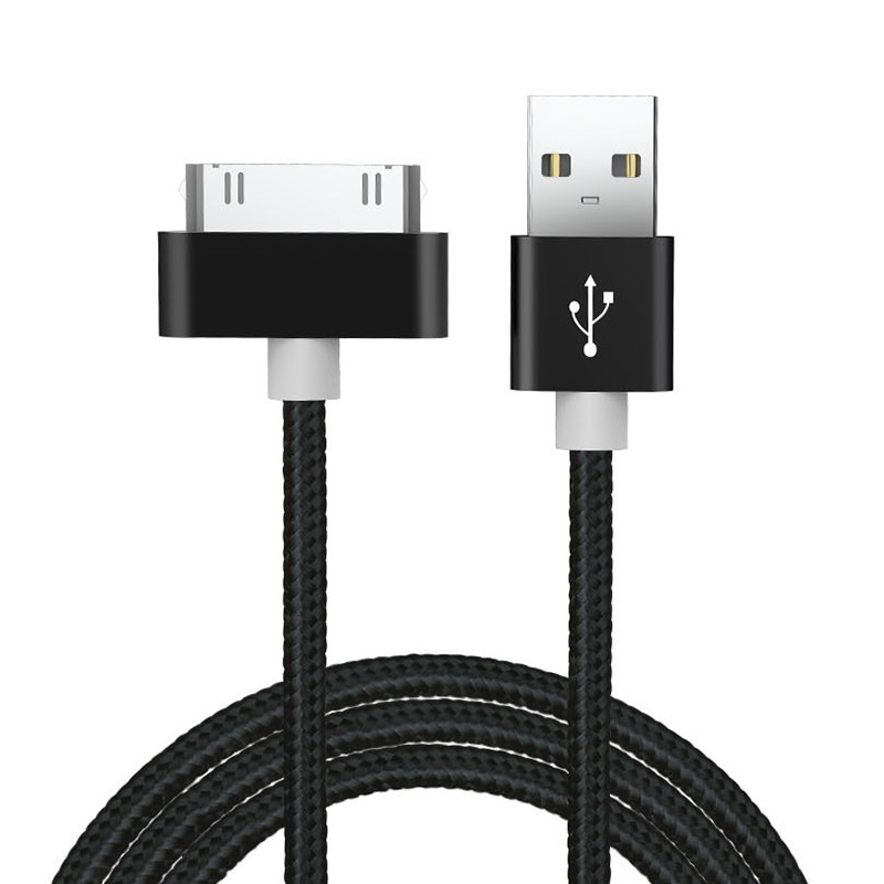 iphone 4 kaabli jaoks 30 kontaktiga kiirlaadija usb Apple iphone 4 s iPad 2 3 jaoks laadimiskaabel puutetundlikud osad pordi juhe 1m 4se adapter