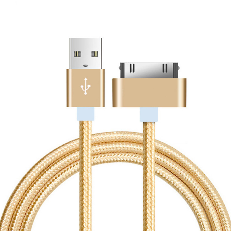 iphone 4 kaabli jaoks 30 kontaktiga kiirlaadija usb Apple iphone 4 s iPad 2 3 jaoks laadimiskaabel puutetundlikud osad pordi juhe 1m 4se adapter