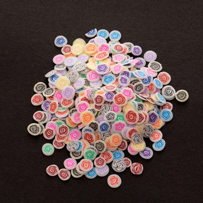 1000 kom Polimer Clay Smola Punilo za epoksidni silikonski kalup DIY obrt Umjetnički nakit Deco dijelovi Dodaci Materijal za izradu