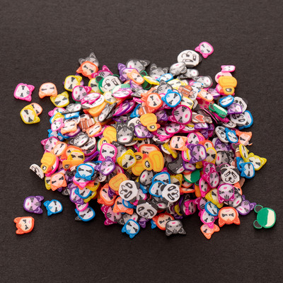 1000 kom Polimer Clay Smola Punilo za epoksidni silikonski kalup DIY obrt Umjetnički nakit Deco dijelovi Dodaci Materijal za izradu