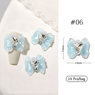 1 geantă Aurora Bijuterii pentru unghii în formă de stea Diamante Dimensiuni mixte Rășină Bijuterii de dragoste DIY Accesorii pentru arta unghiilor 3D Cristal Manichiură Decora