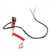 Tether Lanyard Emergency Kill Stop Switch Engine Button for ATV Boat Interruptor De Parada l Motor Matar