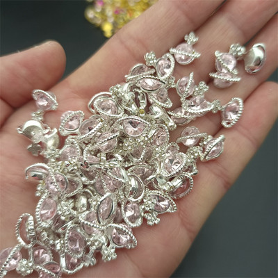 10 tk läikivast sulamist rhinestonest küünekunsti kaunistused mitmevärvilised planeedi küüned võlusid DIY mood Saturn maniküüri disaini aksessuaarid