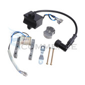 Magneto Πολλαπλασιαστής Στάτη CDI για 49cc 60cc 66cc 80cc Κινητήρας δίχρονου μηχανοκίνητου ποδηλάτου Αξεσουάρ ποδηλάτου