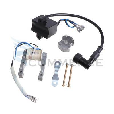 Magneto Stator Ignition Coil CDI For 49cc 60cc 66cc 80cc Engine 2-Stroke Motorized Bicycle Bike Accessories