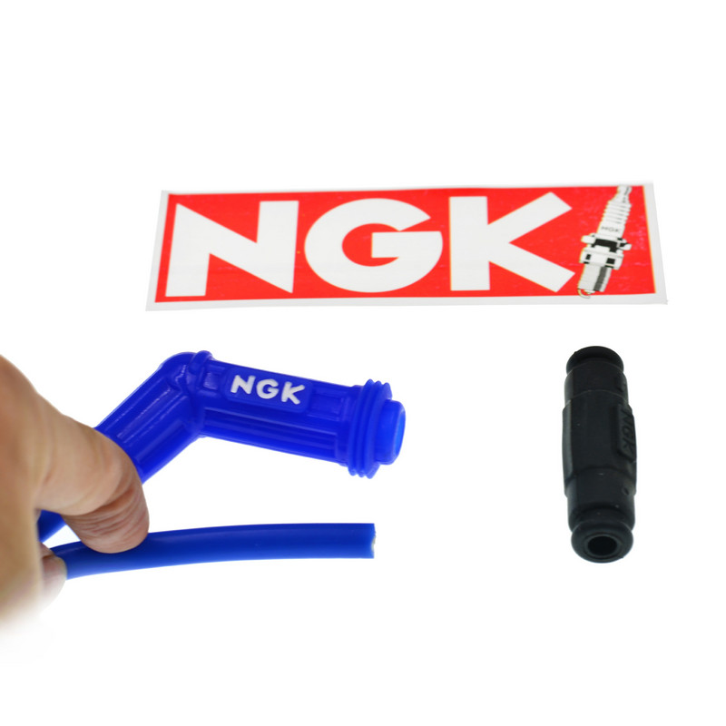 Cablu de amplificare NGK pentru motociclete Pachet de înaltă tensiune Căciulă de bujie Vehicul de teren Cablu de aprindere NGK pentru motociclete