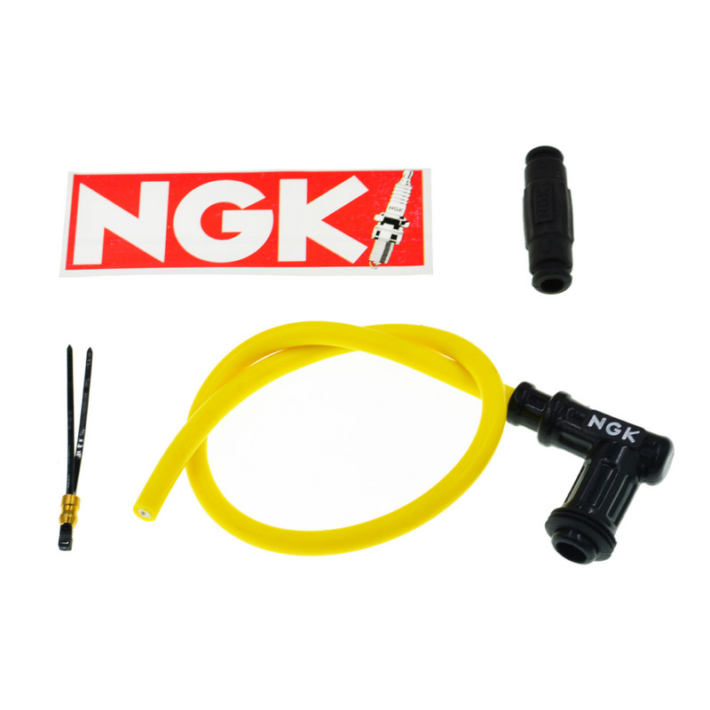 Motociklo uždegimo žvakė Iridžio maitinimo kabelio laido dangtelis uždegimo laido stiprintuvo laidas, skirtas Yamaha Kawasaki KTM Honda