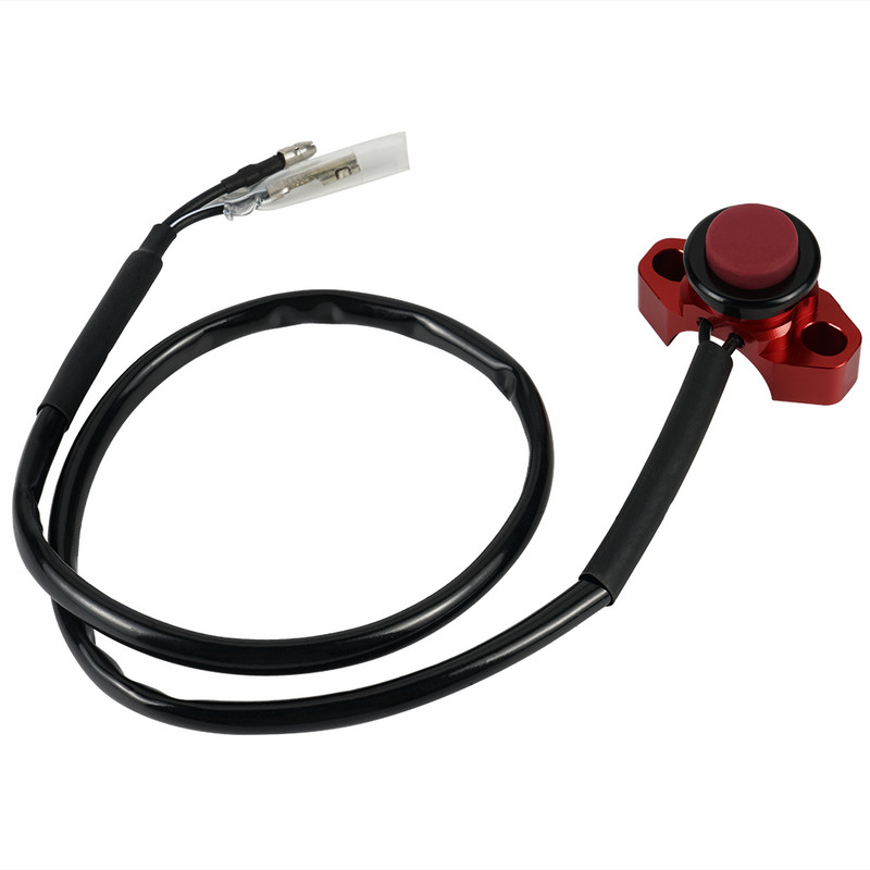 Universalus variklio stabdymo paleidimo užmušimo jungiklio mygtukas, skirtas Honda CR CRF 150 200 230 250 450 Suzuki RM RMZ 250 - 450 motociklų dalims