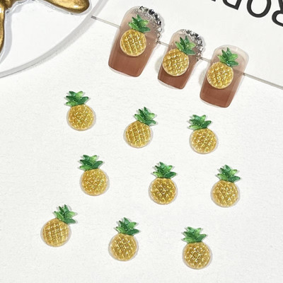 20 buc. Jeleu drăguț, fructe de căpșuni, farmec pentru unghii, rășină, accesorii Kawaii, mere proaspăt, pepene verde, articole de decorare pentru unghii de vară