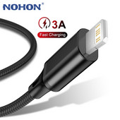 0,5 m 1 m 2 m 3 m USB andmelaadija kaabel iPhone`i 13 12 11 Pro X XR Max 5S 6 7 8 Plus 3A kiirlaadimisega pikk lühike telefoni juhe