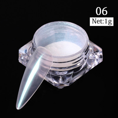 Reflective Flash Nail Sequin Reflection Blizgučiai pudra dribsniai Nagų dailės dekoravimas Sparkles Dust 2023 manikiūro priedai