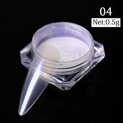 Reflective Flash Nail Sequin Reflection Blizgučiai pudra dribsniai Nagų dailės dekoravimas Sparkles Dust 2023 manikiūro priedai