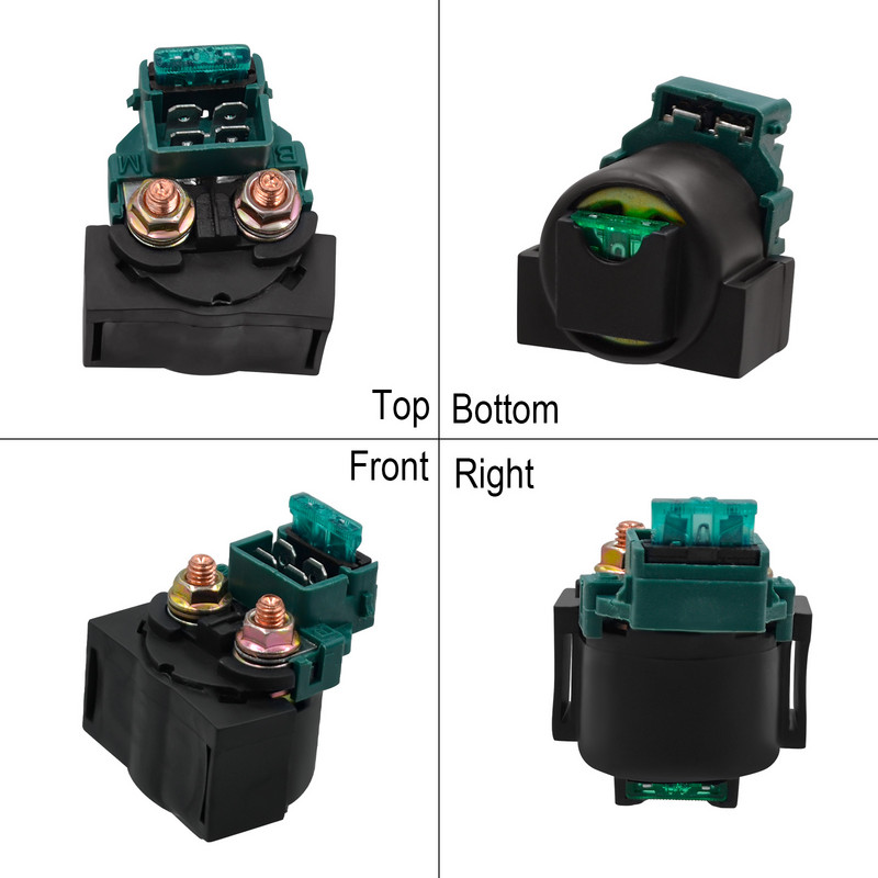 Solenoid releja pokretača motocikla za KAWASAKI EL250 ELIMINATOR 250 EN500 500R VN1500 VN800 VULCAN 800 ZX1000 ZX-10 ZX-11 NINJA