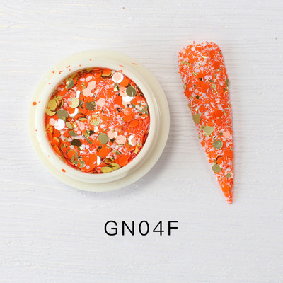 1g/kutija Bijelo Crno Zlato Mineralne ljuskice za nokte Ružičaste svjetlucave šljokice Nepravilnosti Paillette ukras Nail Art Manikura