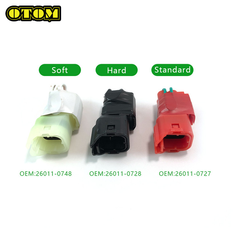 OTOM KAWASAKI 3 COLORS DFI kaardijuhtme juhtmeühenduse jaoks standardne pehme kõva elektripistik KX250 KX250F/XC KX450 KX450F/X/SR 2022