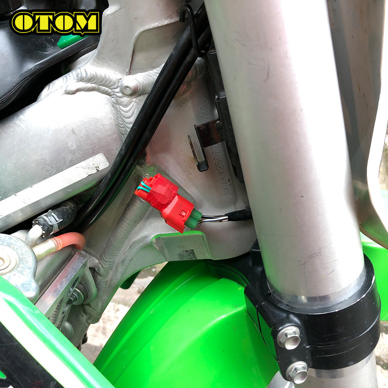 OTOM KAWASAKI 3 COLORS DFI kaardijuhtme juhtmeühenduse jaoks standardne pehme kõva elektripistik KX250 KX250F/XC KX450 KX450F/X/SR 2022
