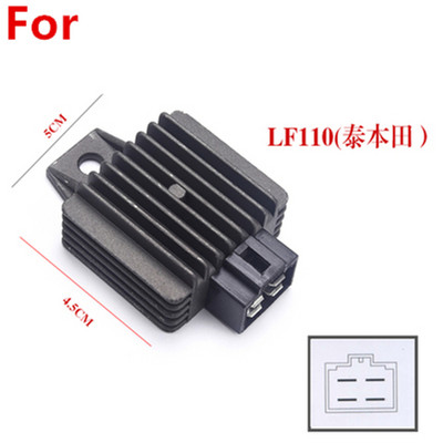 6v/12v 24v mootorratta alaldi pingeregulaator silikoonalaldi jaoks GS GN WY GY6 CH125 FXD ZJ 110 ränisüüte 48v