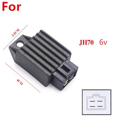 6v/12v 24v mootorratta alaldi pingeregulaator silikoonalaldi jaoks GS GN WY GY6 CH125 FXD ZJ 110 ränisüüte 48v