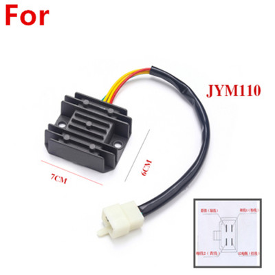6v/12v 24v mootorratta alaldi pingeregulaator silikoonalaldi jaoks GS GN WY GY6 CH125 FXD ZJ 110 ränisüüte 48v