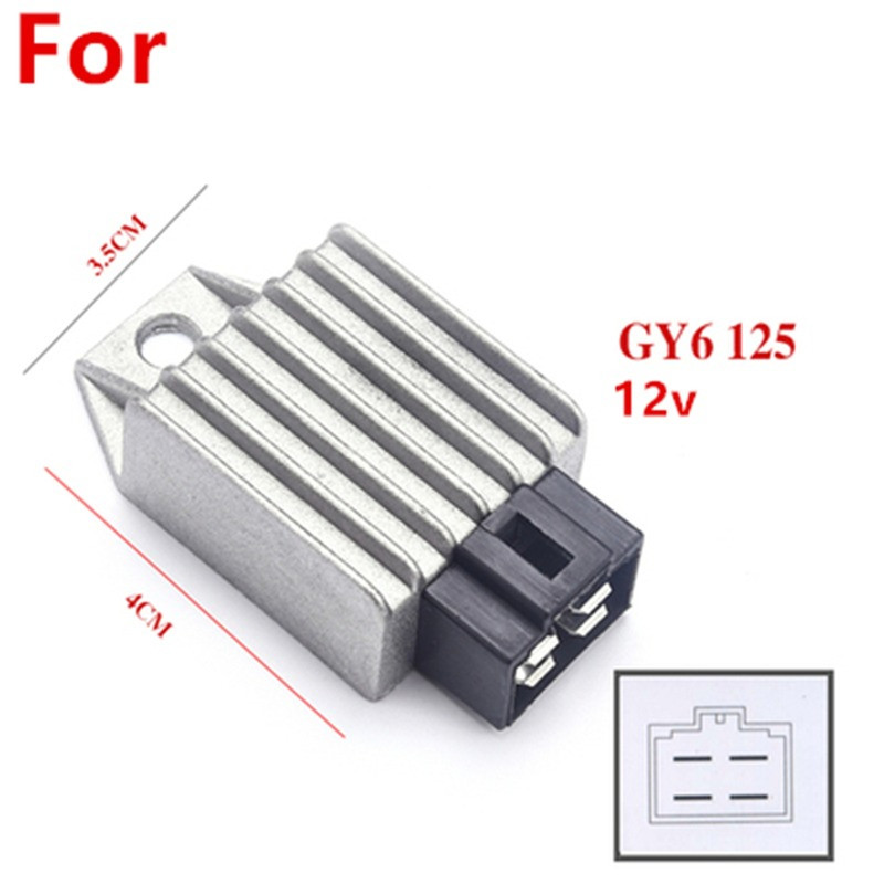 6v/12v 24v redresor motociclete regulator de tensiune redresor silicon pentru GS GN WY GY6 CH125 FXD ZJ 110 aprindere silicon 48v