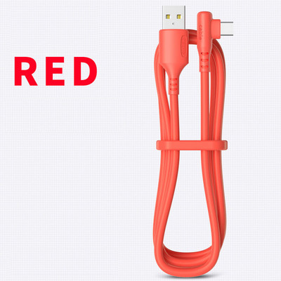 Cot de 90 de grade 5A Cablu tip C Încărcător de încărcare rapidă Cablu USB pentru Huawei P40 Xiaomi Redmi Accesorii pentru telefonul mobil Cablu USB C