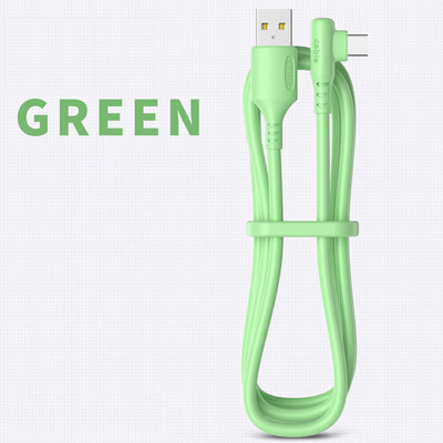 Cot de 90 de grade 5A Cablu tip C Încărcător de încărcare rapidă Cablu USB pentru Huawei P40 Xiaomi Redmi Accesorii pentru telefonul mobil Cablu USB C