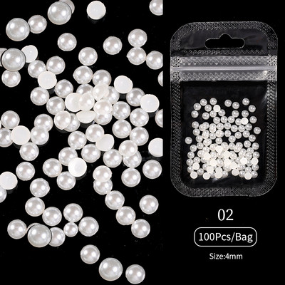 Uued 3D-küünekaunistused Rhinestones Armastus Südame Kujundus Kivid Läikiv Valgustundlik Kristall-klaashelmed Maniküür Dekoor