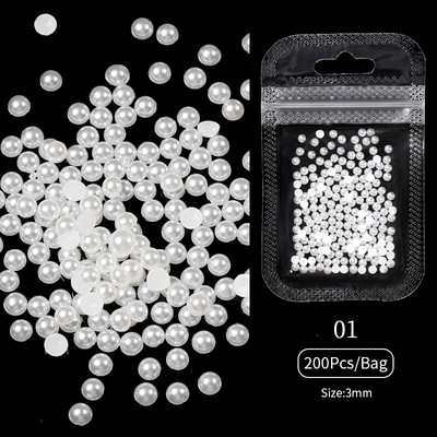 Uued 3D-küünekaunistused Rhinestones Armastus Südame Kujundus Kivid Läikiv Valgustundlik Kristall-klaashelmed Maniküür Dekoor