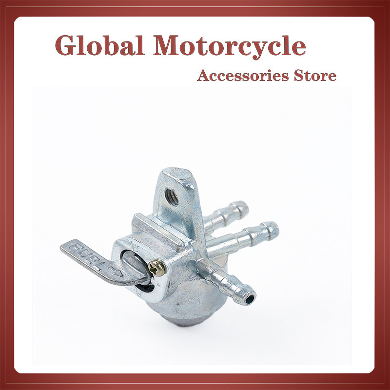 3 jungčių dujų kuro vožtuvo jungiklis „Petcock“ čiaupo vožtuvo jungiklis, skirtas motociklo „Dirt Bike ATV“ Naujas