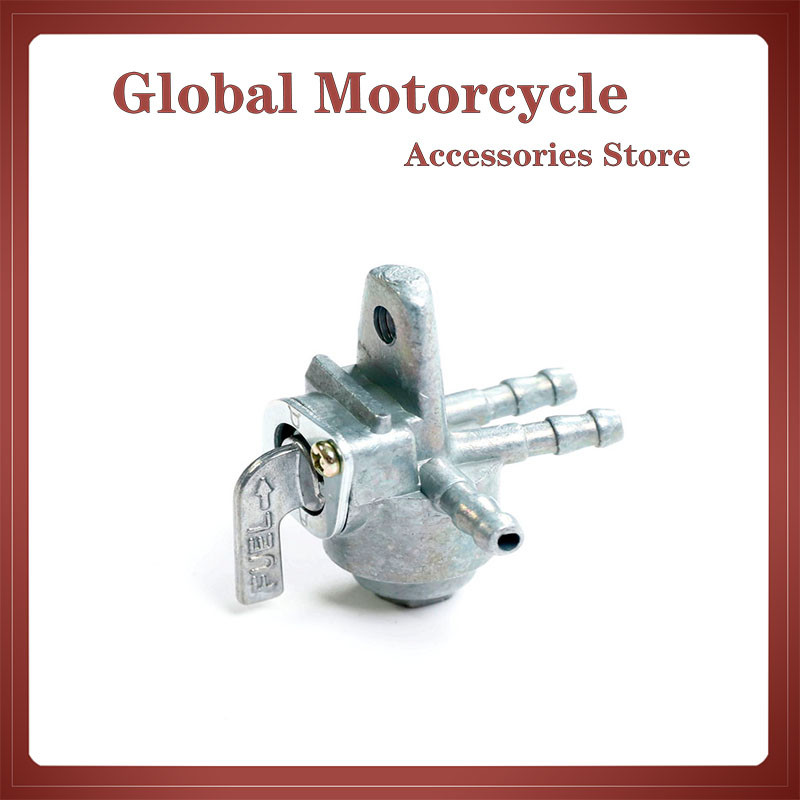 3 jungčių dujų kuro vožtuvo jungiklis „Petcock“ čiaupo vožtuvo jungiklis, skirtas motociklo „Dirt Bike ATV“ Naujas