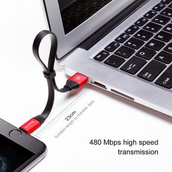 За usb lightning кабел къс 20 см Кабел за данни за бързо зареждане за iPhone 12 11 xs xr 8 7 6s plus 5 se зарядно устройство за Apple ipad pro 30 см