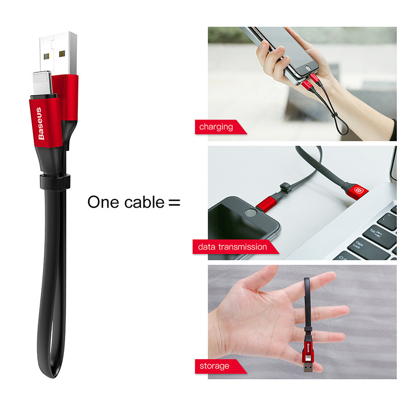 Pentru cablu usb lightning scurt 20 cm Cablu de date de incarcare rapida pentru iPhone 12 11 xs xr 8 7 6s plus 5 se incarcator apple ipad pro 30cm