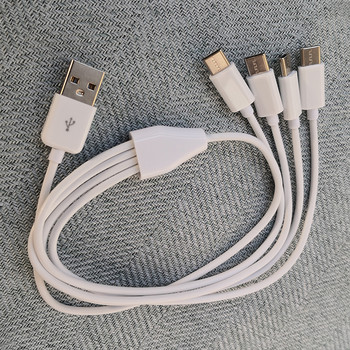 0,5M 4 Θύρες Τύπου C USB C σε USB Splitter Καλώδιο πολλαπλής φόρτισης για tablet Smartphone
