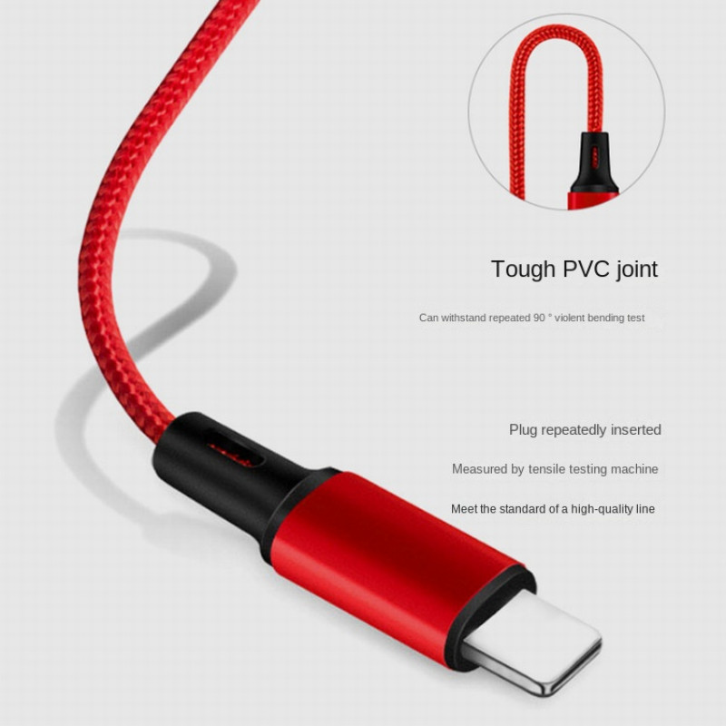 Cablu de încărcare rapidă 3 în 1 pentru iPhone Huawei Cablu de încărcare micro USB tip C Port USB multiplu Cablu de încărcare USB multiplu