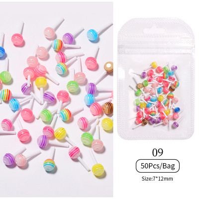 50 tk/kott Glitter kuldne hõbedane vibusõlme 3D küünekunstiga pimedas helendav ornament must valge südamega kivist küünte aksessuaarid
