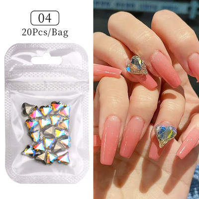 50 tk/kott Glitter kuldne hõbedane vibusõlme 3D küünekunstiga pimedas helendav ornament must valge südamega kivist küünte aksessuaarid
