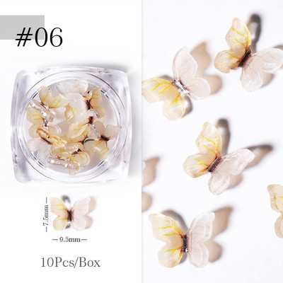 Culori bomboane Dimensiuni mixte Inimă de dragoste Mărgele de cristal rotunde AB 3D Nail Art Strasuri DIY Flatback Pietre acrilice Decorații