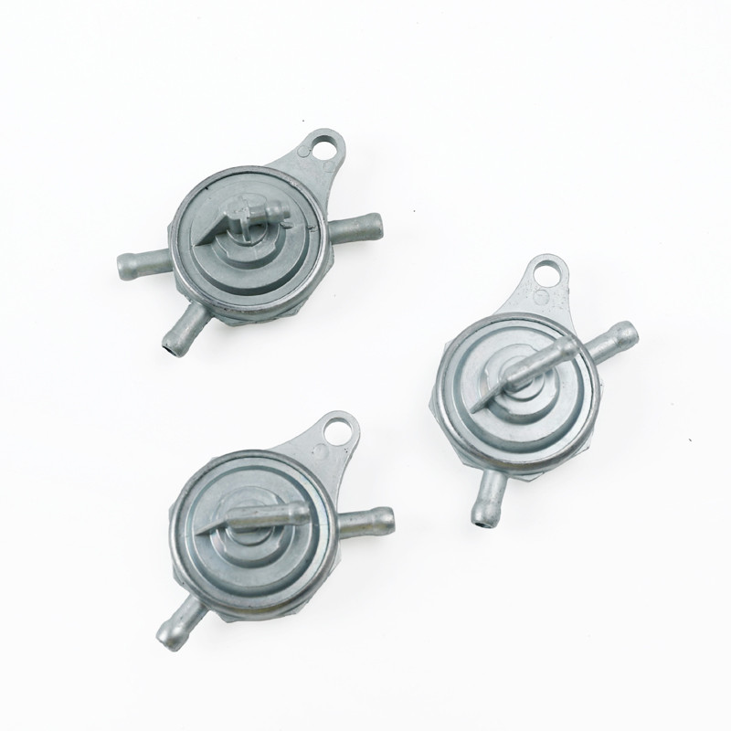 Kelių tipų motociklų degalų įjungimo/išjungimo vožtuvo jungiklis „Petcock“ alyvos bako žarnos čiaupas, skirtas motoroleriui, motociklui, motociklui, keturračiui MINI MOTOR