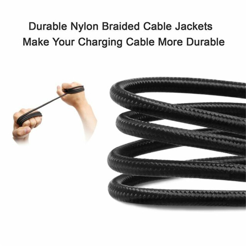 Cablu USB tip C pentru Xiaomi Redmi K20 Pro Cablu tip C împletit din nailon Cablu de încărcare rapidă USB C pentru cabluri pentru tablete Samsung Galaxy S8