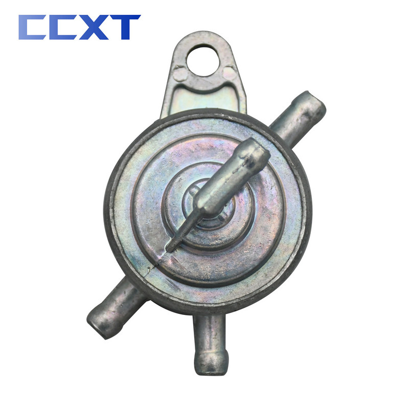 3 krypčių kuro vožtuvas vakuuminis degalai Petcock motociklo kuro vožtuvas motorolerio kuro čiaupas, skirtas Jonway Kazuma GY6 varikliui 50cc 125cc 150cc keturračiui