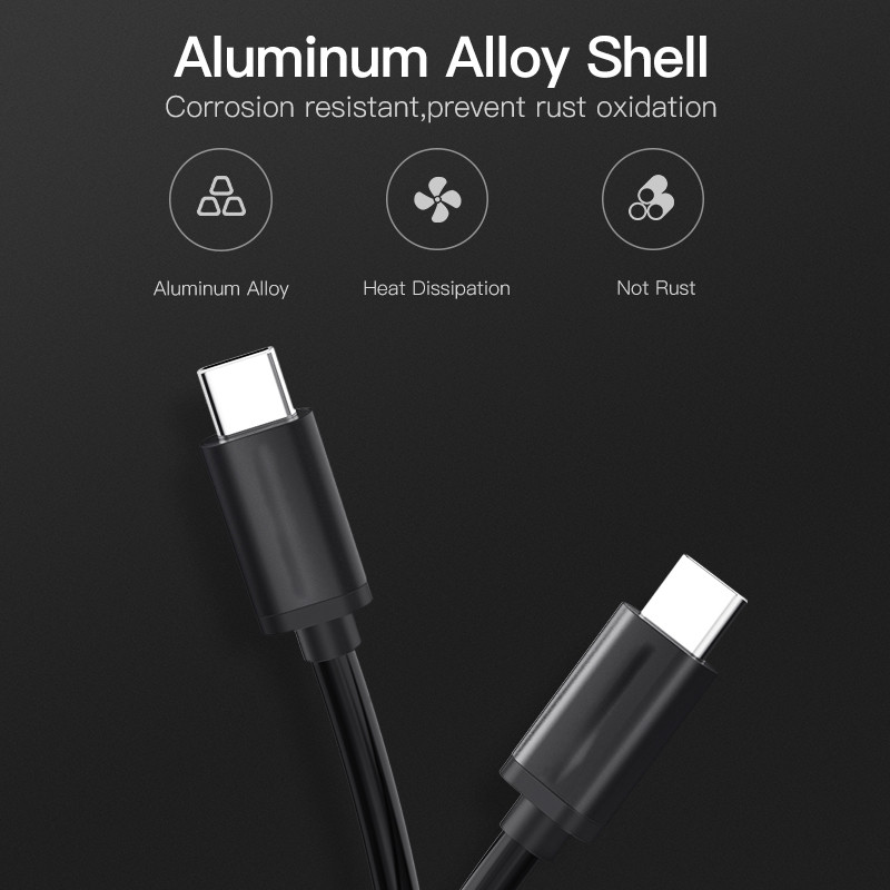 Cablu de telefon USB C QC4.0 Cablu de sincronizare a datelor pentru linia smartphone tip C pentru telefon mobil pentru Xiaomi Samsung Huawei Oneplus Cablu tip C la C