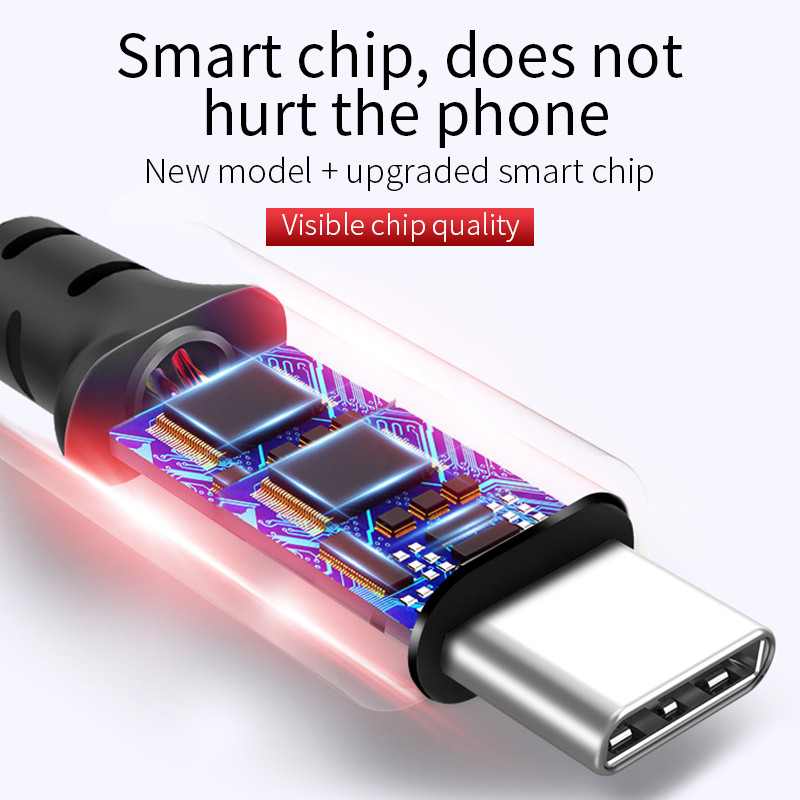 Hoco 1m 2m USB tip C kabel za Samsung S10 S9 kabel za brzo punjenje USB C brzo punjenje za Huawei P30 Xiaomi USB-C žica punjača