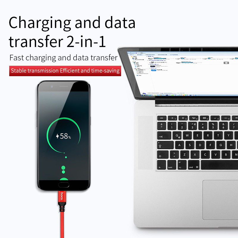 Hoco 1m 2m USB tip C kabel za Samsung S10 S9 kabel za brzo punjenje USB C brzo punjenje za Huawei P30 Xiaomi USB-C žica punjača