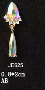 5 buc. Articole pentru unghii din aliaj 3D, modele lungi și goale, picături de apă, pentru unghii, cu strasuri, pentru inimă, accesorii pentru unghii, pentru bijuterii, pietre prețioase